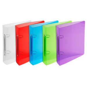 Clas Pp Cristal 23x22 2ax-30 Écart.80mm - Couleurs Assorties - X 15 - Exacompta