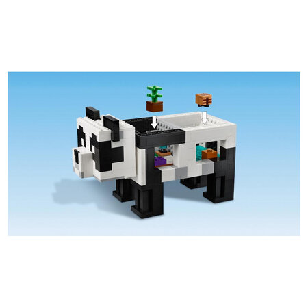 Jeux de construction Le Refuge Panda Lego Minecraft - Jouets