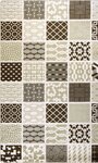 Tapis de Cuisine carreaux de Ciment 60 x 90 cm - Marron
