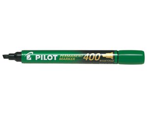 Marqueur Permanent SCA 400 Pte Biseau Large Vert PILOT