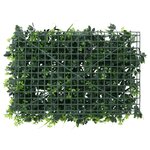  vidaXL Clôture à feuilles artificielles 6 Pièces vert 40x60 cm