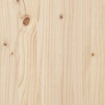vidaXL Salon de jardin 7 Pièces avec coussins Bois de pin massif