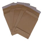 Lot de 20 enveloppes pochettes kraft armé à soufflet marron 229 x 324 + 70 mm