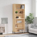 vidaXL Buffet chêne sonoma 69 5x32 5x180 cm bois d'ingénierie
