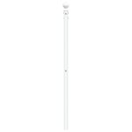 vidaXL Tête de lit métal blanc 180 cm