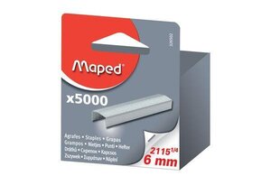 agrafes 23/8 zingué contenu: 1.000 pièces MAPED