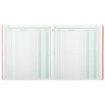 Piqûre 21x19cm Recettes-dépenses 80 Pages - Couleurs Assorties - X 5 - Exacompta