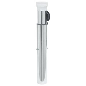 vidaXL Base de parasol enterrée pour mât 40-50 mm argenté aluminium