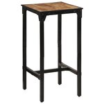 vidaXL Table de bar 60x55x107 cm bois de manguier massif brut