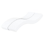 vidaXL Lit de jour avec matelas vert foncé 90x200 cm velours