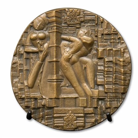 Médaille bronze Khajurāho, les temples de l’amour  par Thérèse Dufresne