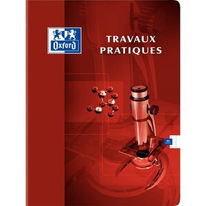 Cahier 24x32 40 pages Seyès+40 pages unies. travaux pratiques Couverture carte Oxford OpenFlex