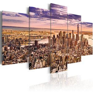 Tableau - sleeplessness in new york l x h en cm 200x100