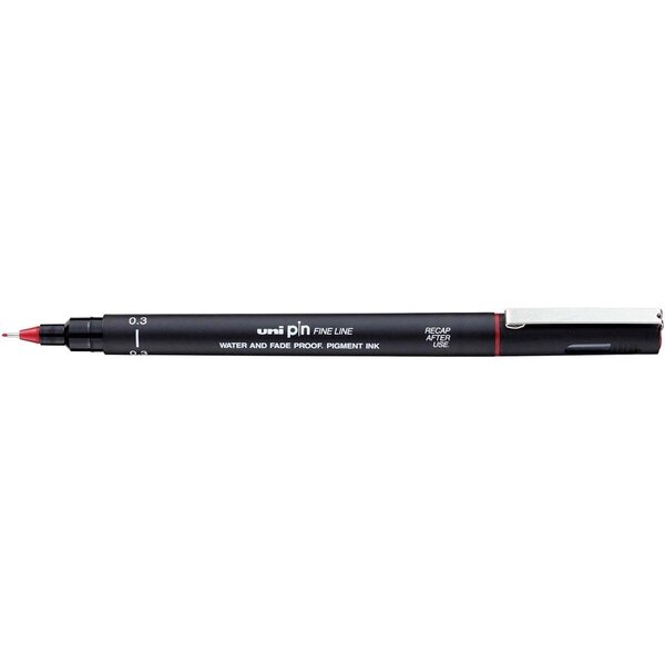 Feutre technique PIN 03200 B  rouge UNI-BALL