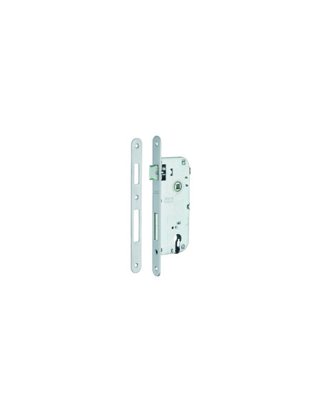 THIRARD - Boitier de serrure encastrable à cylindre pour porte d'entrée  axe 40mm  entraxe 90mm  bouts ronds  bronze