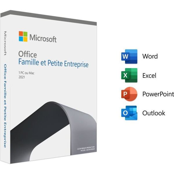 MICROSOFT Office Famille & Entreprise 2021 - Achat définitif