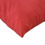 vidaXL Coussins de palette lot de 2 rouge tissu oxford