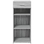 vidaXL Buffet sonoma gris 40x42 5x93 cm bois d'ingénierie