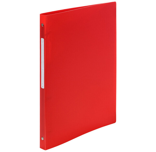 Classeur 2 anneaux 15 mm polypropylène Opaque A4, rouge EXACOMPTA