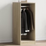 vidaXL Garde-robe chêne sonoma 48x41x102 cm bois d'ingénierie