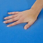 vidaXL Sur-matelas 100 x 200 cm Mousse à mémoire de forme Visco 6 cm