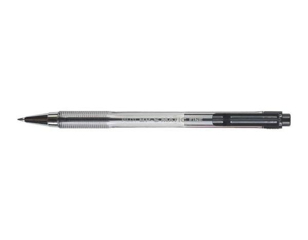 Stylo Bille Rétractable BPS-Matic Pte Fine Noir PILOT