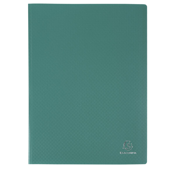 Protège-documents En Polypropylène Souple Opak 40 Vues - A4 - Vert Foncé - X 20 - Exacompta