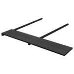 vidaXL Panneaux de terrasse WPC avec accessoires 20 m² 4 m Anthracite