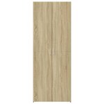 vidaXL Buffet haut chêne sonoma 70x42 5x185 cm bois d'ingénierie