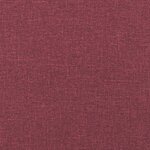 vidaXL Ensemble de canapés 2 Pièces rouge bordeaux tissu