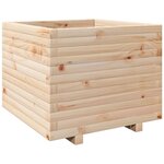 vidaXL Jardinière 60x60x49 5 cm bois de pin massif