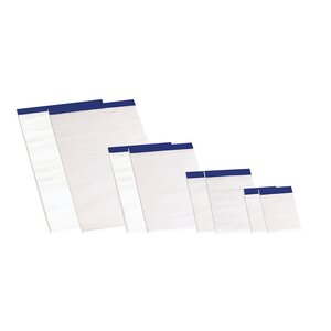 LOT de 10 Enri Bloc-notes agrafé sans couverture A6 4 x 4 80 feuilles – Format A6 compact – Sans couverture pour plus de commodité – Agrafé pour plus de durabilité – 80 feuilles de papier de haute qualité