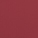 vidaXL Coussins de chaise de jardin lot de 2 rouge bordeaux 40x40x3 cm