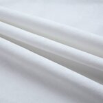 vidaXL Rideau occultant et anneaux en métal 2Pièces Blanc cassé 140x175cm