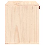 vidaXL Armoire murale 40x30x35 cm Bois de pin massif