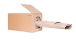 1 rouleau de papier de calage en kraft brun 30cm x 250m