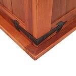 vidaXL Coffre de rangement 60x25x22 cm Bois d'acacia solide