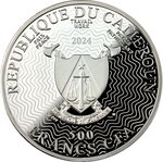Pièce de monnaie en Argent 500 Francs g 17.50 Millésime 2024 SCREAM