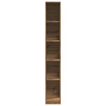 vidaXL Garde-robe chêne artisanal 30x50x200 cm bois d'ingénierie