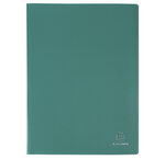 Protège-documents En Polypropylène Souple Opak 40 Vues - A4 - Vert Foncé - X 20 - Exacompta