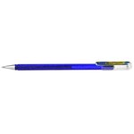 Stylo roller gel hybrid dual metallic glitter pointe moyenne bleu pentel