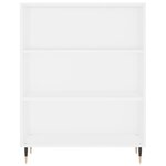 vidaXL Buffet blanc 69 5x32 5x180 cm bois d'ingénierie