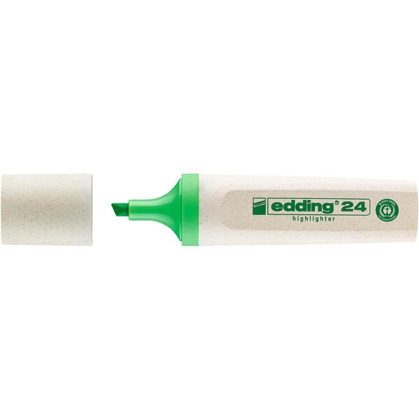 Surligneur 24 Ecoline Vert clair 2-5 mm x 10 EDDING