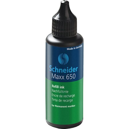 Flacon de recharge 50 ml Maxx 650 Vert pour Maxx Permanent 230/233/280 SCHNEIDER