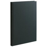 Registre 340x225 Quadrillé 500 Pages Foliotées - Noir Toilé - Le Dauphin