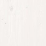 vidaXL Dessus de table blanc 90x90x2 5 cm bois de pin massif