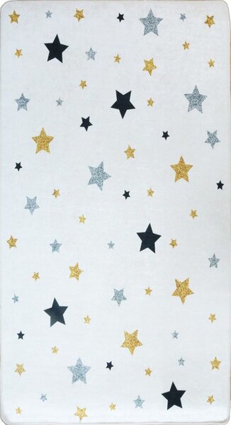 Tapis enfant Etoile 100 x 150 cm - Ecru