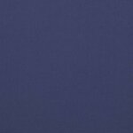 vidaXL Coussins de banc de jardin lot de 2 bleu marine 180x50x7 cm