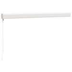 vidaXL Auvent rétractable anthracite 3 5x2 5 m tissu et aluminium