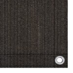 vidaXL Tapis de tente 400x500 cm Marron